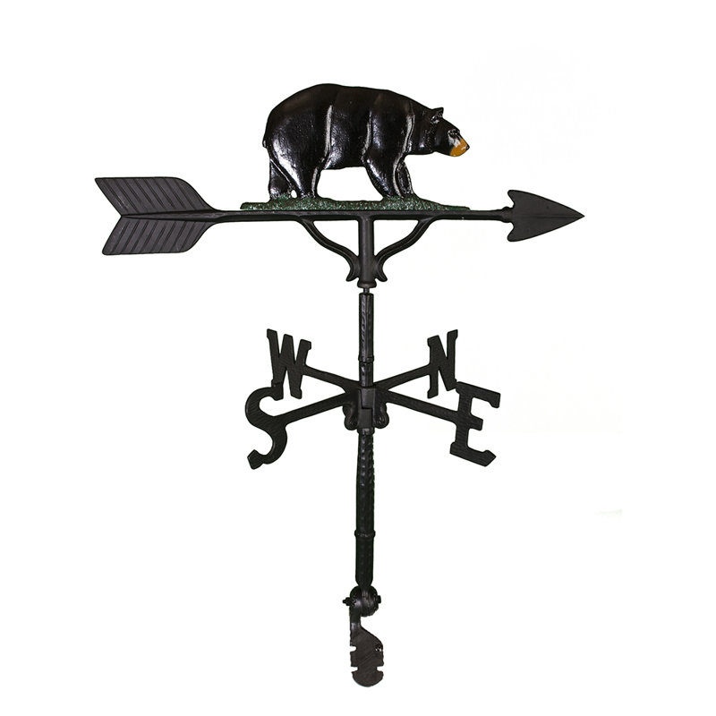 32'' H Animals Weathervane, Natural