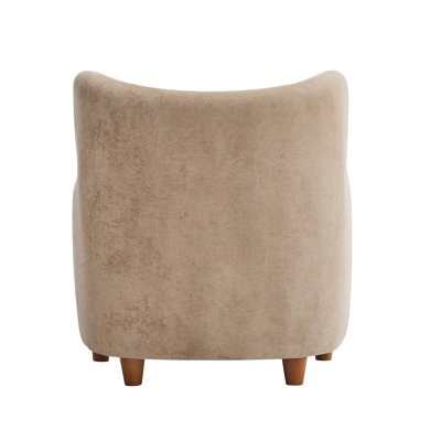 Fauteuil d'appoint rembourré Reshami
