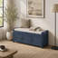 Banc de rangement rembourré avec armoire-381537197