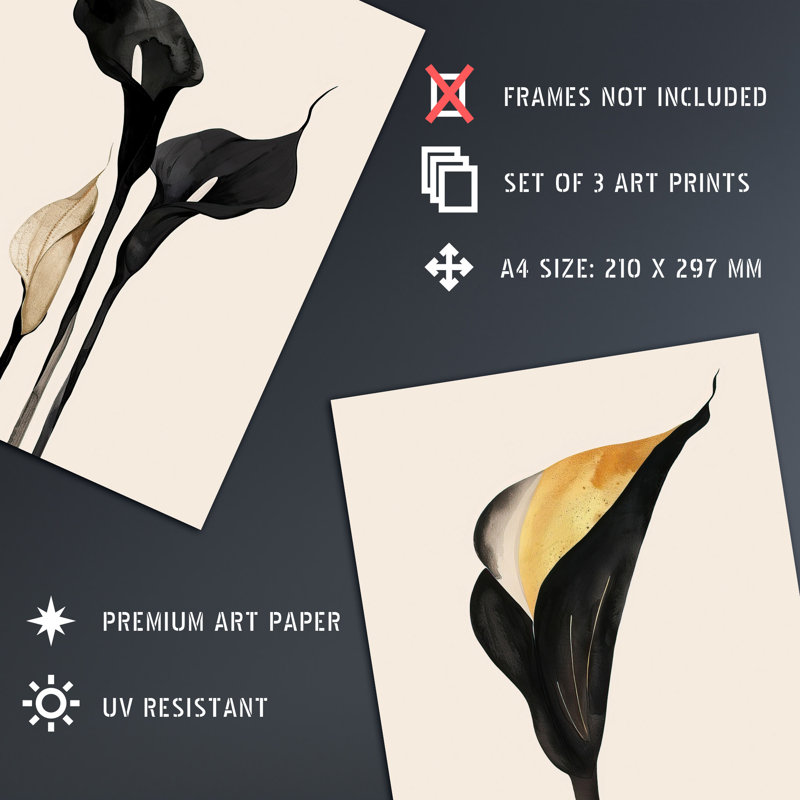 No Frame Print, 29.7cm H x 21cm W