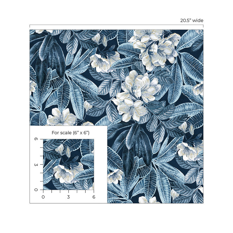Tommy Bahama Darwin Flora, Midnight Blue