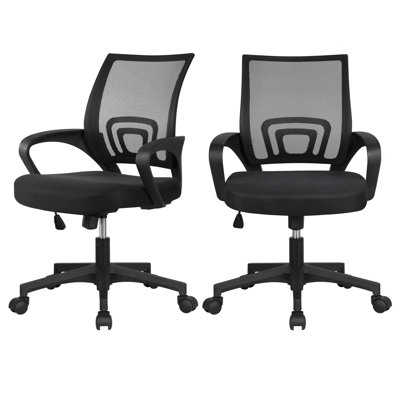 Ergonomic Mesh Task Chair with Adjustable Lumbar Support