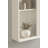 Wooden Wall Cabinet with Sliding Door