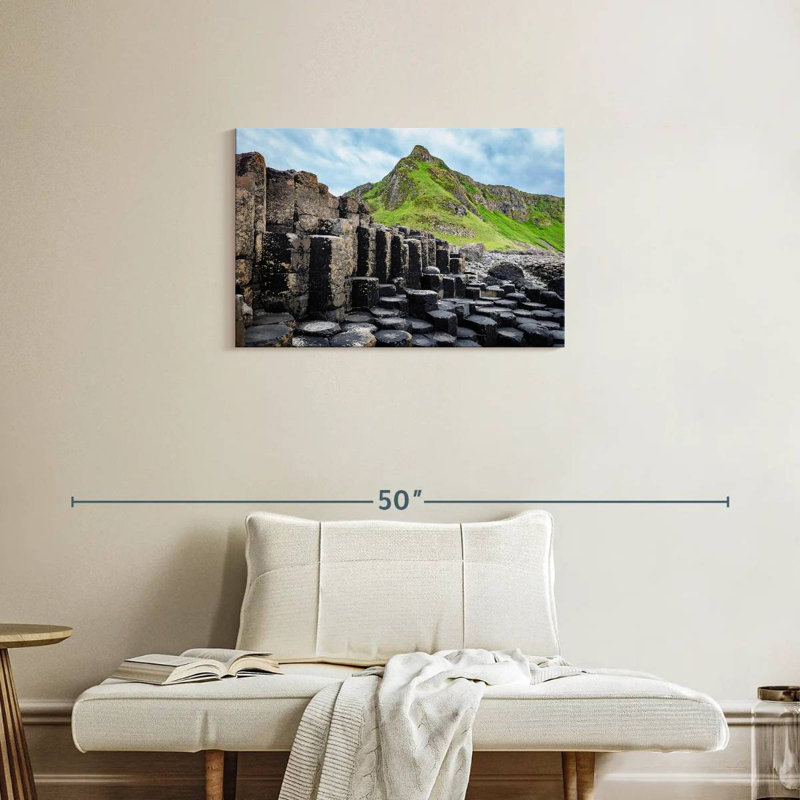 Rorry Giant's Causeway Basalt Columns, 20" H x 30" W