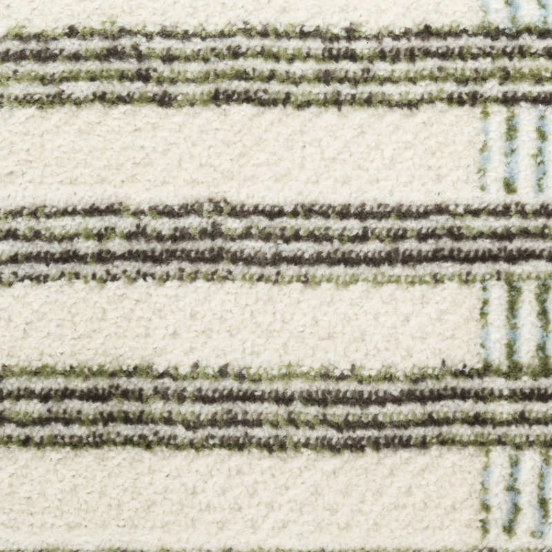 Martay Power Loom Geometric Polyester Area Rug , Rectangle 8' x 10'