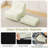  Bean Bag Chair With Ottoman High Elasticity Sponge Non-slip Bottom & Velvet Cover Green-845387549