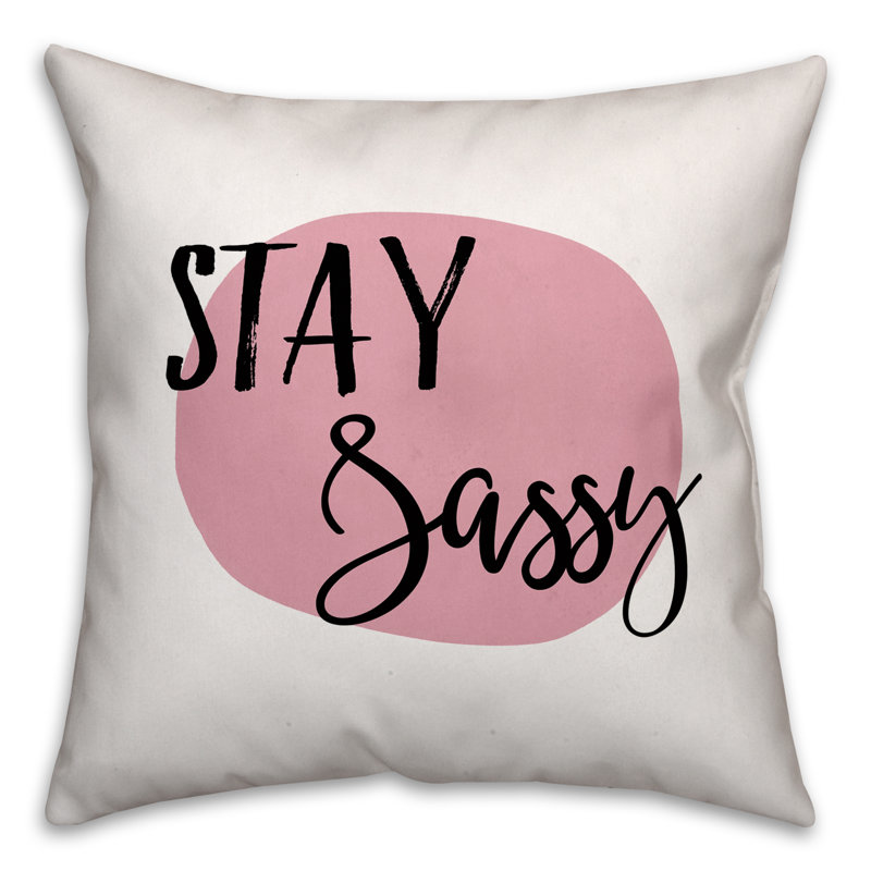 Stay Throw Pillow