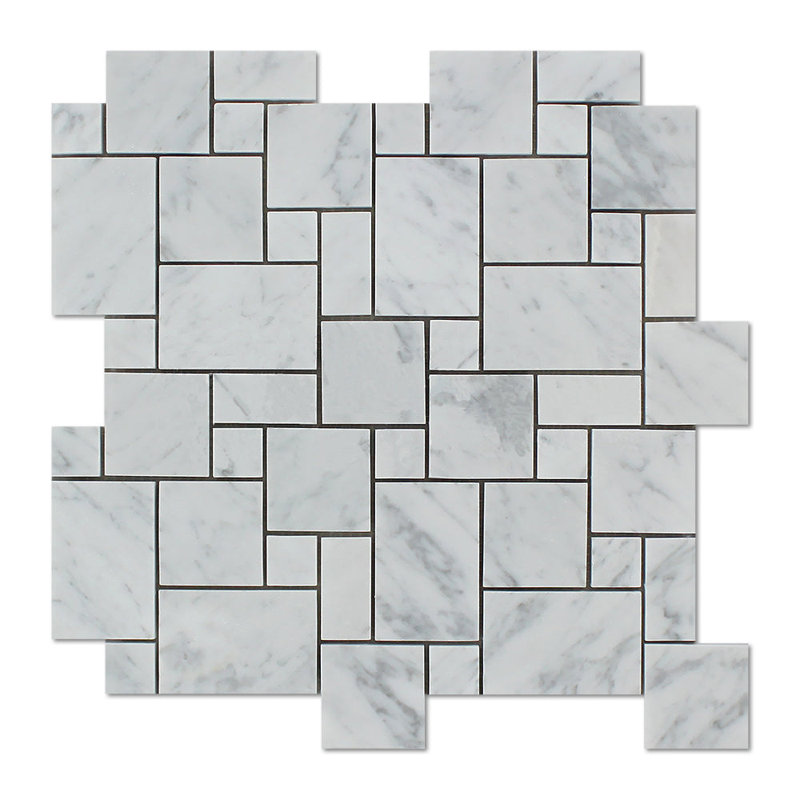 Marble Versailles Mosaic Wall & Floor Tile