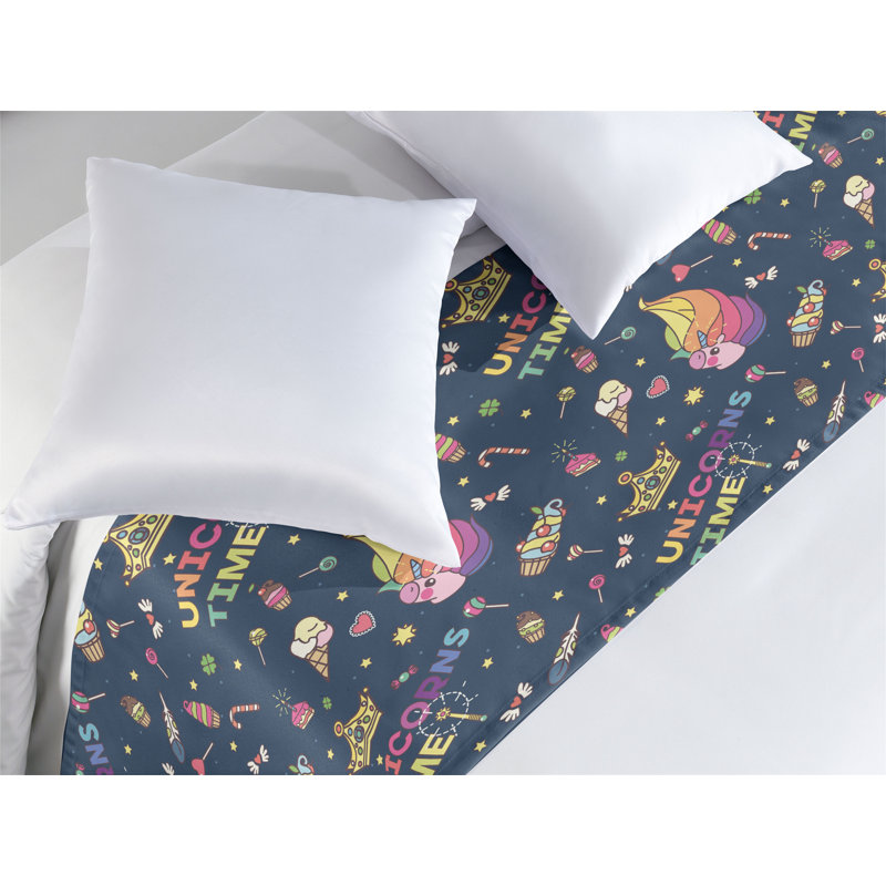 Multicolore Ambesonne, Très grand lit