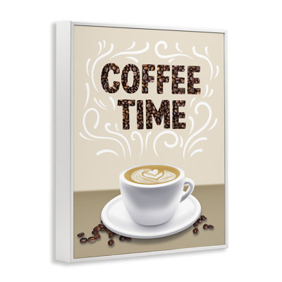 Traditional Coffee Time Brew Framed Giclee, design by Marcus Prime