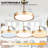 42" 3-Blade Gold Ceiling Fan with Lights and Remote Control, 6-Speed Latest DC Motor Ceiling Fan for Living Room, Bedroom-1047938327