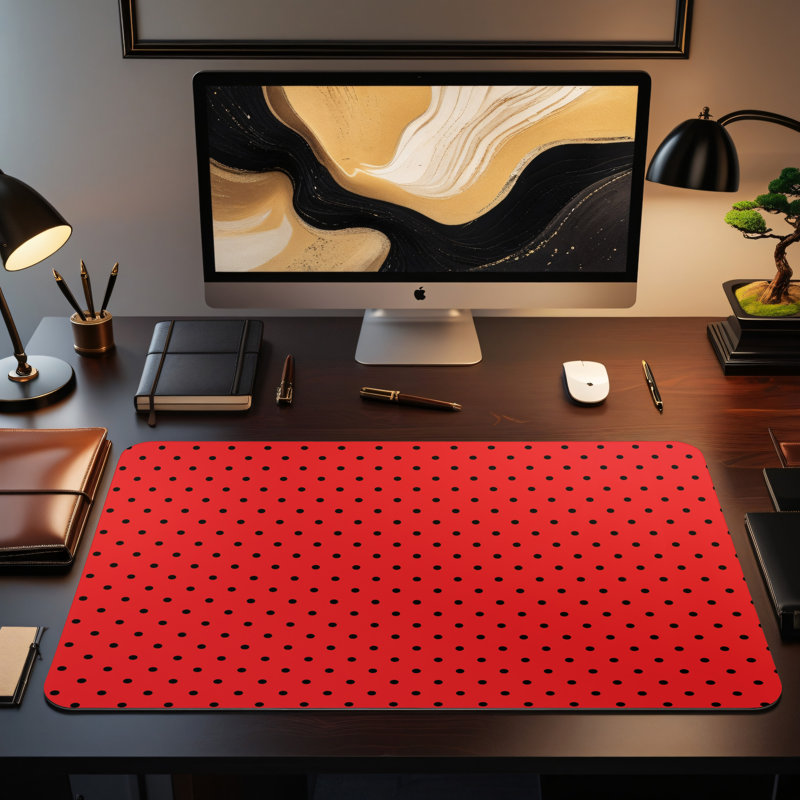 Polyester Desk Pad, 23.6x13.8
