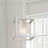 1 - Light Kitchen Steel Dimmable Lantern Square/Rectangle Pendant-2110582402