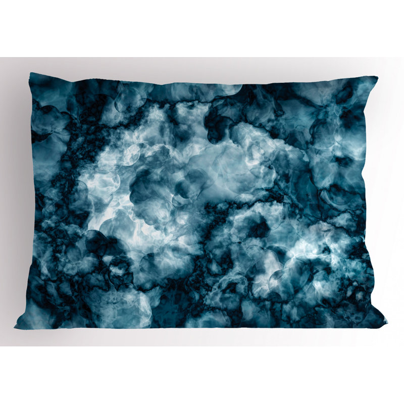 Marble Polyester Sham Set, Twin