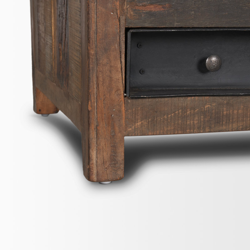 Garlene Solid Wood Single Coffee Table