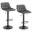 Peake Upholstered Adjustable Height Counter Stool-1617281426