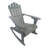 Reclining Wooden Outdoor Rocking Adirondack chair