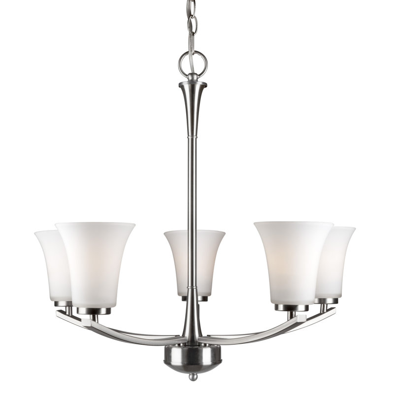 Lustre classique/traditionnel ombré 5 lumières Hosea