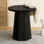 Table d'appoint en bois avec base octogonale-1394377812