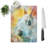 Tempered Glass Bunny Rabbit in Abstract Chopping Board-55367053