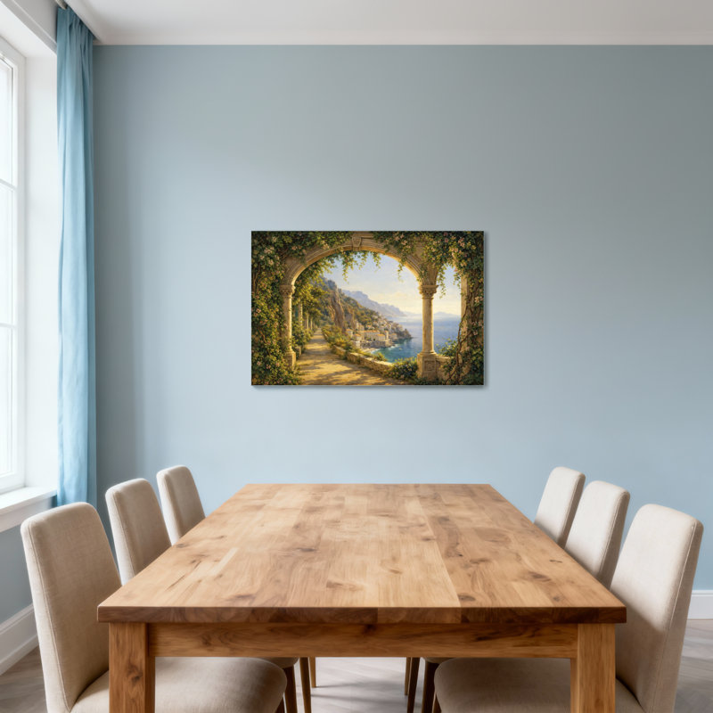 Paysage urbain et paysage urbain, H 12 po x l 18 po