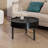 Modern Round Wood Rotating Tray Coffee Table With Storage-1995468661