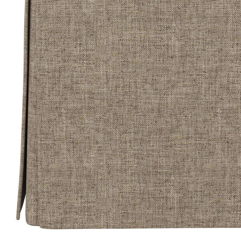 Repose-pieds avec rangement Bash, Lin texturé naturel Zuma