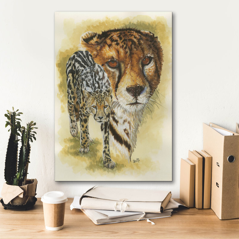 «Eminence» par Barbara Keith, art mural sur toile, H 26 po x l 18 po x P 0,75 po