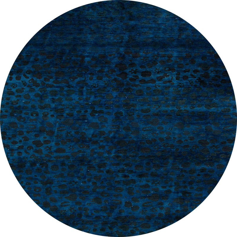 Tapis abstrait et abstrait 5155, Rond 8 pi