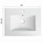 Lavabo de salle de bain en céramique 24 po, blanc