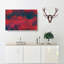 Spirit Of Delirium In Abstract - Wrapped Canvas-55340554