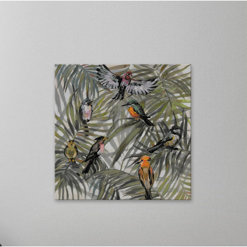 «The Joy in the Jungle I», reproduction sur toile, H 24 po x l 24 po