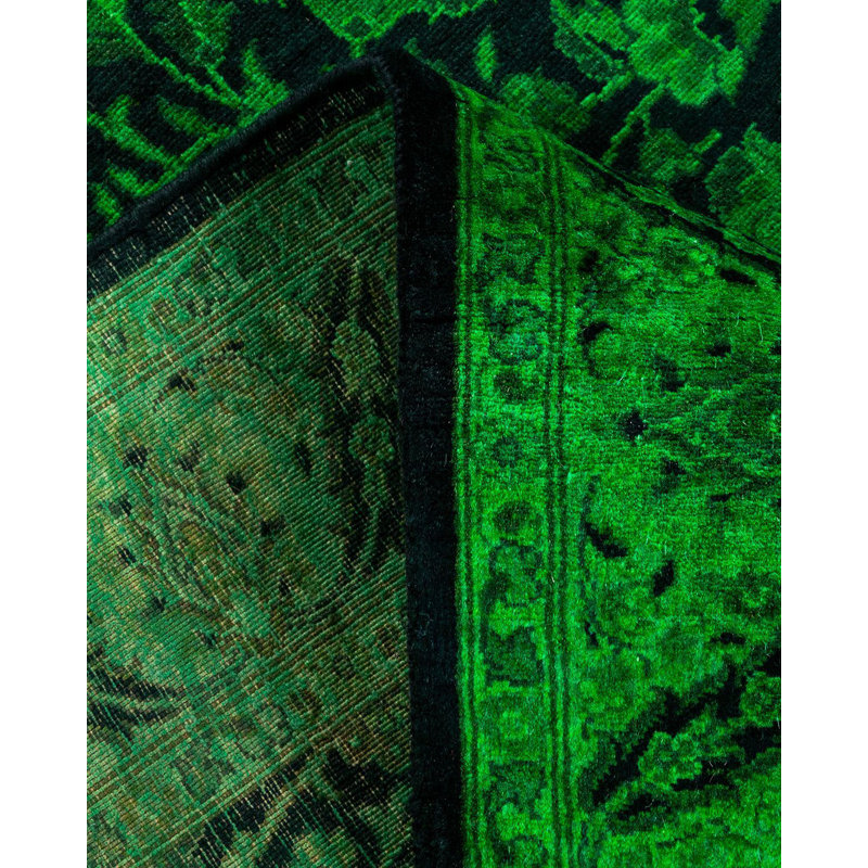 Fine Vibrance One-of-a-Kind 3' 0" X 8' 1" Hand Knotted Area Rug