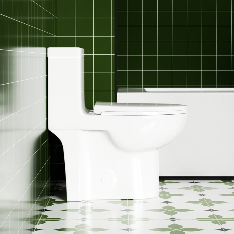 1.28 Toilet, Gloss White 003, Water Saving, Enjoyable Seat Comfortable
