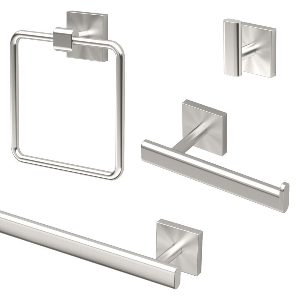 Elevate 4 - Piece Bathroom Hardware Set Gatco 