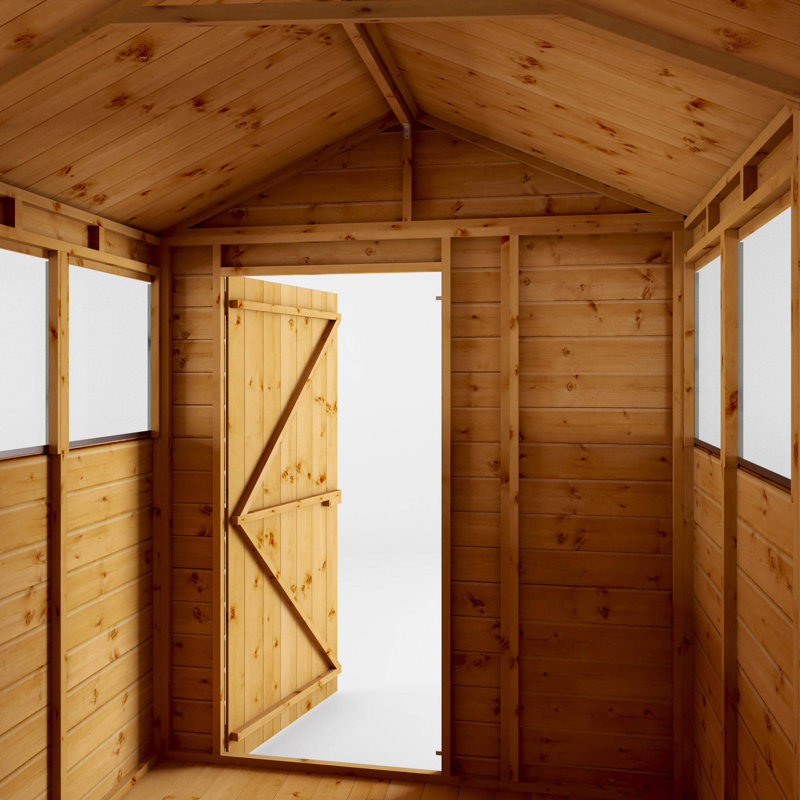 Mercia 8 x 6ft Shiplap Apex Shed
