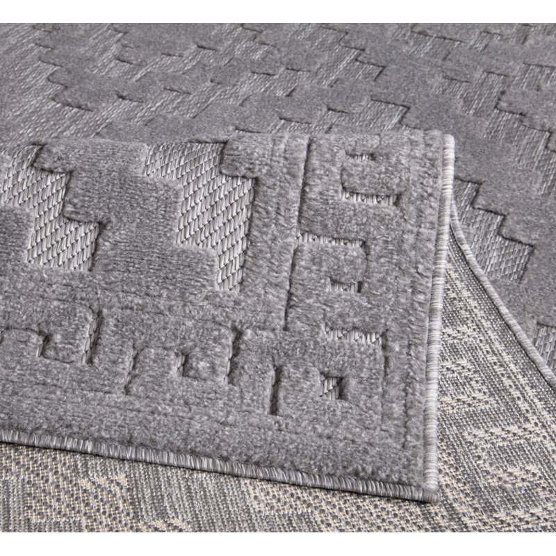 Avon Rug Grey Large Area Rug, Non Slip Hallway Runner, Soft Carpet Door Mat for Living Room, Bedroom & Kitchen