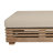Aerilyn Outdoor Eucalyptus Wood Chaise Lounge , Cushion Included-93692939