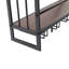 Akaylia Wall Mounted Wine Rack 5 Stem Glass Holders for Wine Glasses
