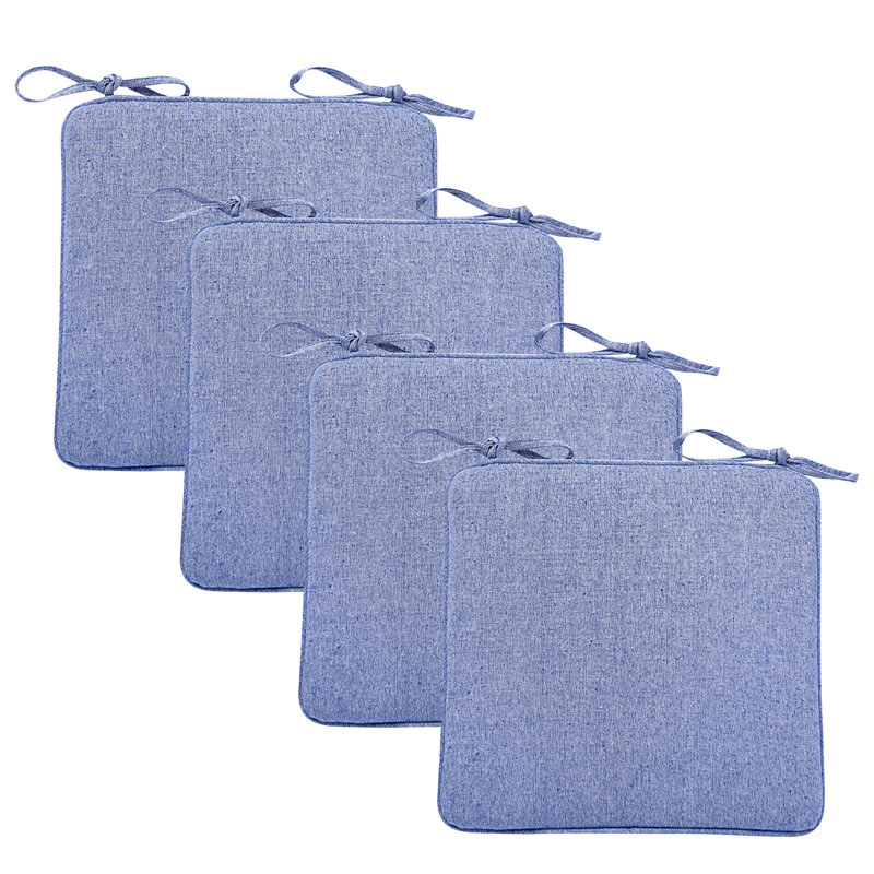 Coussin de coussin de chaise d’intérieur, Bleu