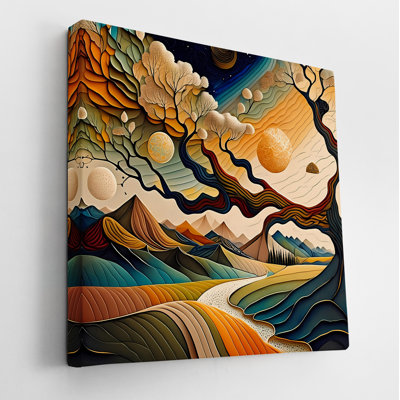 Paysage coloré