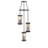 3 - Light Dimmable Cylinder Chandelier