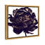 Pivoine noire - Impression sur toile-80844204-80844222