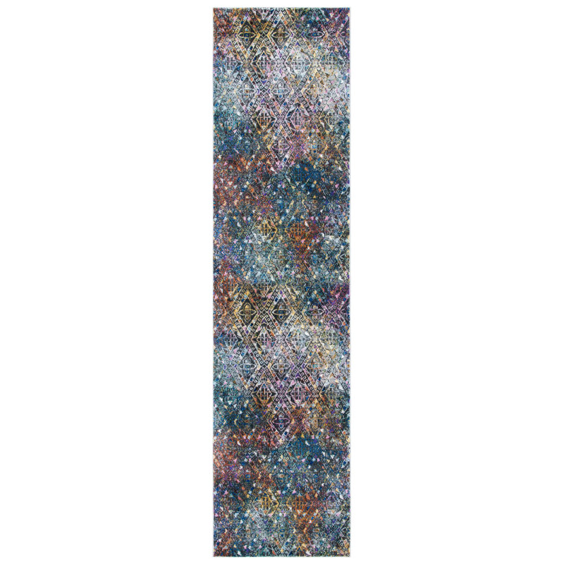 Tapis abstrait Bruckmann Performance, Tapis de couloir 2 pi x 8 pi