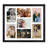 Black Wood Picture Frame Displaying 4x6 Photos