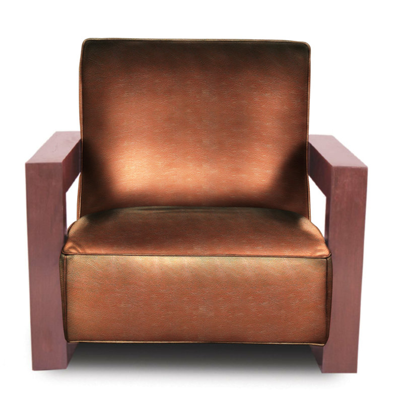Lofty Leather Armchair, Iceberg (Dreamer), Espresso