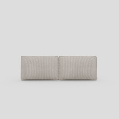 Single back pillow