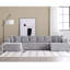 Canapé modulaire surdimensionné en forme de U avec 8 coussins Boneless-890274026