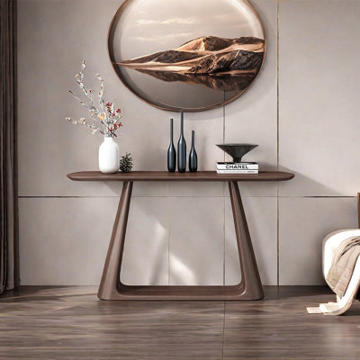 Minimalist Solid Wood Console Table