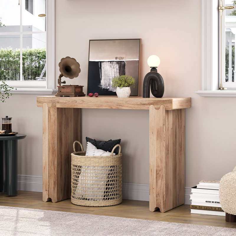 Console 45,03 po, Naturel